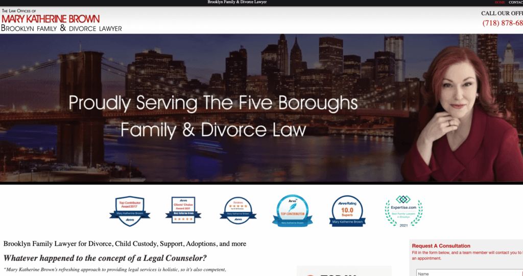 All Website with an outdated design